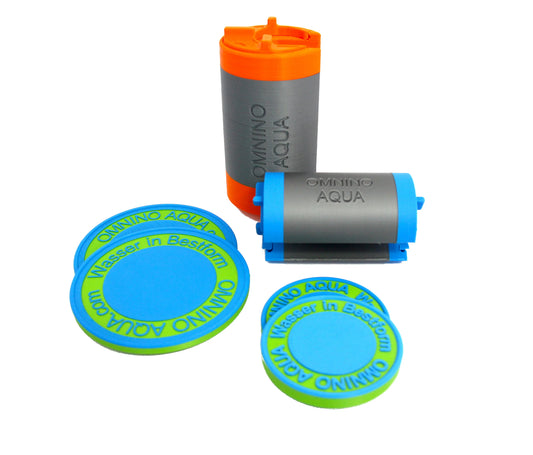 Travelset Medium: set di viaggio: trattamento perfetto per l'acqua per in viaggio