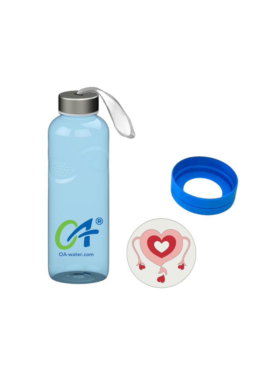 OA® Water Bottle Set + "Feminizer" 0.5 L (Tritan™, BPA-free) – Compact, lightweight &amp; ideal for on the go